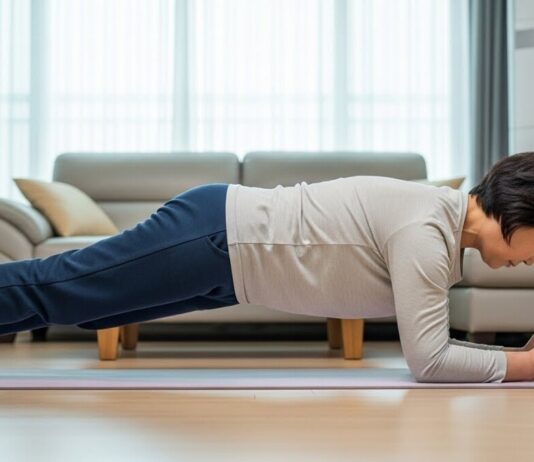 50대 중년이라면 이 4가지 동작으로 쉽게 근육 만드세요